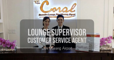 The Executive Lounge เปิดรับสมัคร Lounge Supervisor / Customer Service Agent ประจำห้องรับรองพิเศษ สนามบินดอนเมือง ปิดรับสมัคร 1 ธันวาคม