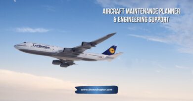 Lufthansa Services Thailand เปิดรับสมัครตำแหน่ง Aircraft Maintenance Planner & Engineering Support วุฒิ ป.ตรี Aeronautical Engineering, Aerospace หรือที่เกี่ยวข้อง อายุไม่เกิน 40 ปี มีความรู้ทั่วไปด้านการซ่อมบำรุงอากาศยาน ใช้ Microsoft Office ได้ดี หากมีประสบการณ์วางแผนซ่อมบำรุงหรือเป็นช่างอากาศยานจะพิจารณาเป็นพิเศษ สื่อสารภาษาอังกฤษได้ดี