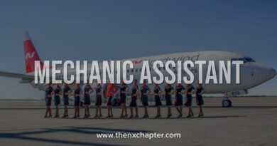 Nordwind Airlines รับสมัครตำแหน่ง Mechanic Assistant (ผู้ช่วยช่างเทคนิคอากาศยาน)