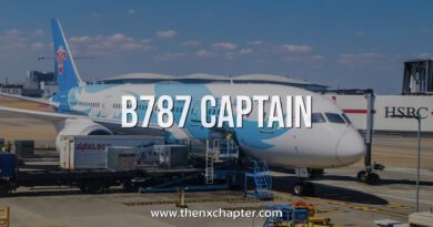 บริษัท CAE Parc Aviation ต้องการกัปตัน B787 เพื่อบินให้กับ China Southern Airlines