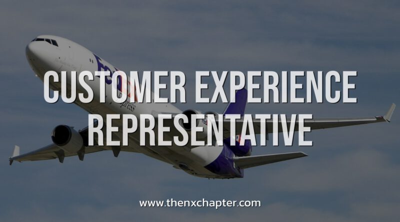 FedEx รับสมัคร Customer Experience Representative