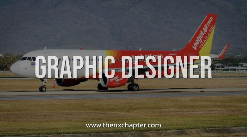 Thai Vietjet Air รับสมัคร Graphic Designer