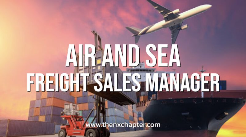 EUSU Logistics เปิดรับ Air & Sea Freight Sales Manager