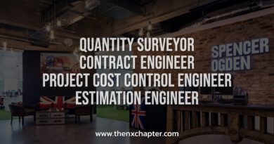 Spencer Ogden เปิดรับสมัคร Quantity Surveyor / Contract Engineer / Project Cost Control Engineer / Estimation Engineer