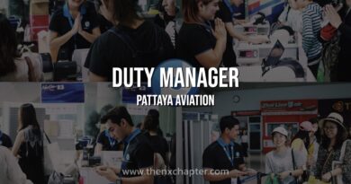 Pattaya Aviation รับสมัคร Duty Manager สนามบินเชียงราย วุฒิป.ตรี TOEIC 600