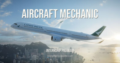 Cathay Pacific Aircraft Mechanic Internship 2021