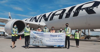 AOTGA - AOT Ground Aviation Services Company Limited ต้อนรับสายการบินต่างประเทศ สายที่ 9 ที่กลับมาบินเข้ามายัง ภูเก็ต ภายหลังเปิดโครงการ Phuket Sandbox และเป็นสายการบินลูกค้าลำดับที่ 9 ของทาง AOTGA เช่นเดียวกัน