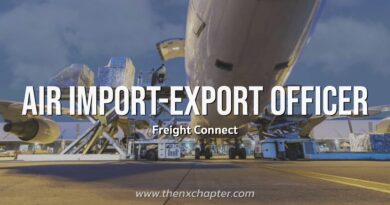 บริษัท Freight Connect จำกัด เปิดรับสมัครพนักงานตำแหน่ง Air Import-Export Officer