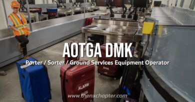 AOTGA "ดอนเมือง" เปิดรับ Loader/Sorter/Ground Services Equipment Operator