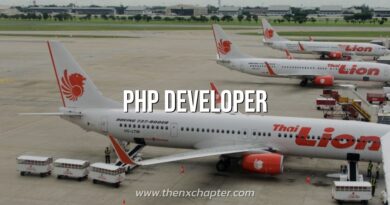 Thai Lion Air เปิดรับ Software Developer Officer (PHP)