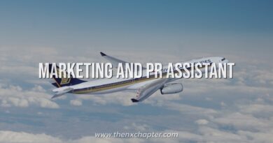 สายการบิน Singapore Airlines เปิดรับสมัครตำแหน่ง Marketing and PR Assistant