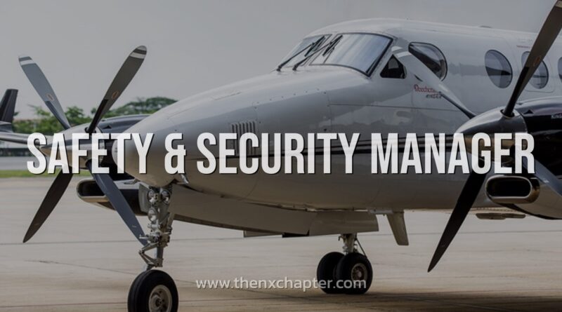 บริษัท Siam Land Flying จำกัด เปิดรับสมัครตำแหน่ง Safety & Security Manager