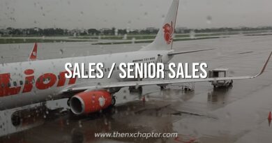 Thai Lion Air เปิดรับสมัคร Sales/Senior Sales Officer