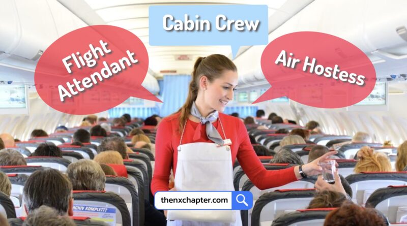 รู้หรือไม่? Cabin Crew, Flight Attendant, Air Hostess ต่างกันยังไง?