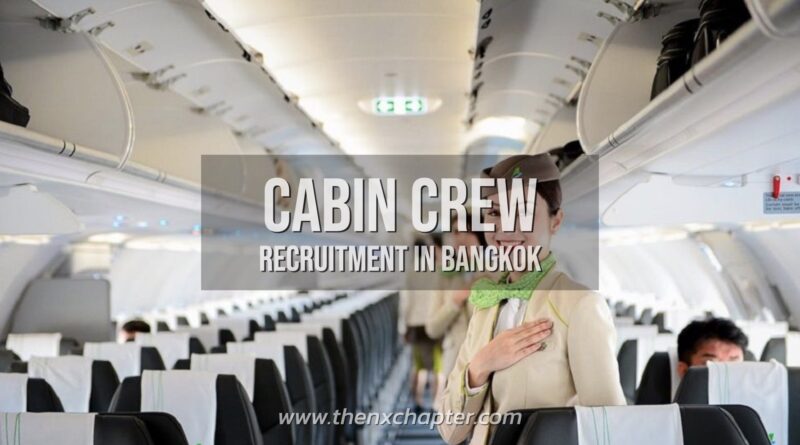 Bamboo Airways Experienced Cabin Crew - Currently Cabin Crew Recruitment in Bangkok!