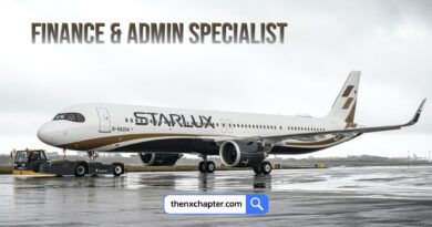 สายการบิน STARLUX เปิดรับสมัครพนักงานตำแหน่ง Finance & Administration Specialist ทำงานที่ออฟฟิศสาทร