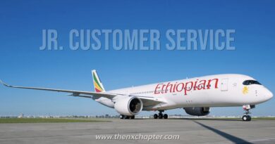 Ethiopian Airlines รับสมัคร Jr. Customer Service ด่วน!
