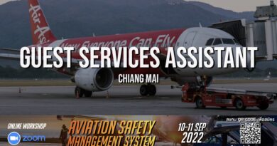 สายการบิน Thai AirAsia เปิดรับสมัครตำแหน่ง Guest Services Assistant ทำงานที่สนามบินเชียงใหม่