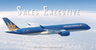 งานสายการบิน มาใหม่ สายการบิน Vietnam Airlines เปิดรับสมัครตำแหน่ง Sales Executive ขอ TOEIC 650 คะแนนขึ้นไป ปิดรับสมัคร 20 ตุลาคม 2022