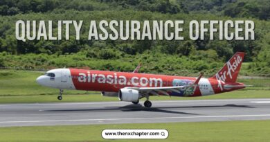 งานสายการบิน มาใหม่ สายการบิน Thai AirAsia เปิดรับสมัครตำแหน่ง Quality Assurance Officer (In-Flight Services)