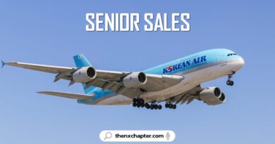 งานสายการบิน มาใหม่ สายการบิน Korean Air เปิดรับสมัครพนักงานตำแหน่ง Senior Sale ปิดรับสมัคร 15 กุมภาพันธ์นี้