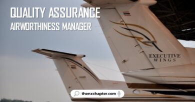 งานการบิน มาใหม่ บริษัท Siam Land Flying เปิดรับสมัคร Quality Assurance Airworthiness Manager