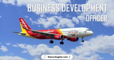 งานสายการบิน มาใหม่ สายการบิน Thai Vietjet Air เปิดรับสมัครพนักงานตำแหน่ง Business Development Officer ดูและในส่วน Commercial Department Vacancies