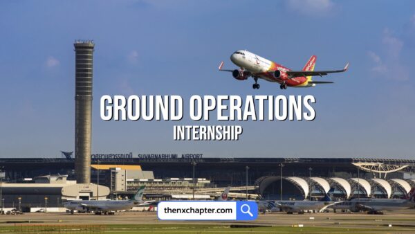 งานสายการบิน มาใหม่ สายการบิน Thai Vietjet เปิดรับสมัครนักศึกษาฝึกงาน ฝ่าย Ground Operations ทำงานที่สนามบินสุวรรณภูมิ