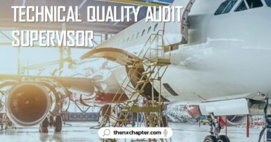 สายการบิน Bangkok Airways เปิดรับสมัครพนักงานตำแหน่ง Technical Quality Audit Supervisor ทำงานที่สนามดอนเมือง ขอ TOEIC 650 คะแนนขึ้นไป
