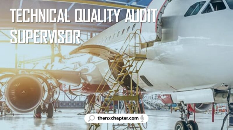 สายการบิน Bangkok Airways เปิดรับสมัครพนักงานตำแหน่ง Technical Quality Audit Supervisor ทำงานที่สนามดอนเมือง ขอ TOEIC 650 คะแนนขึ้นไป