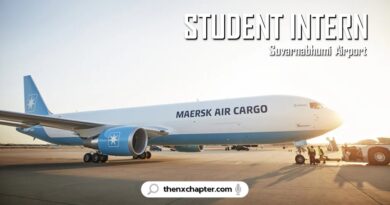 น้องๆนักศึกษาฝึกงานที่กำลังมองหาที่ฝึกงานอยู่ บริษัทยักษ์ใหญ่อย่าง MAERSK เปิดรับสมัครนักศึกษาฝึกงานที่สนามบินสุวรรณภูมิ