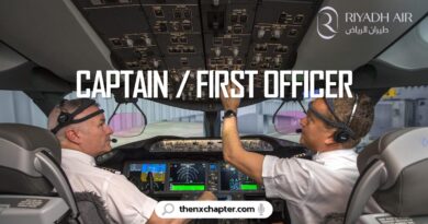 งานสายการบิน มาใหม่ สายการบิน Riyadh Air เปิดรับสมัคร Captain / First Officer ประจำที่กรุงริยาด ซาอุดิอารเบีย