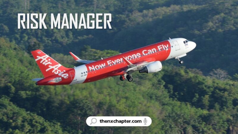 งานสายการบิน มาใหม่ สายการบิน Thai AirAsia เปิดรับสมัครตำแหน่ง Risk Manager ที่ดอนเมือง 