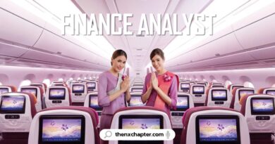 การบินไทย Thai Airways เปิดรับสมัครตำแหน่ง Finance Analyst 4 สังกัดกลุ่มงานบริหารความเสี่ยงการเงิน 1 อัตรา ปิดรับสมัคร 20 เมษายน นี้