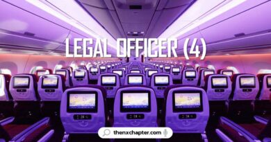 การบินไทย Thai Airways เปิดรับสมัครตำแหน่ง Legal Officer 4  สังกัดกลุ่มงานนิติกรรมสัญญาและนิติการทั่วไป  จำนวน 1 อัตรา ตั้งแต่บัดนี้เป็นต้นไป จนถึงวันที่ 31 มีนาคม 2566