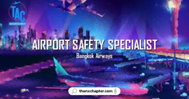 สายการบิน Bangkok Airways เปิดรับสมัครพนักงานตำแหน่ง Airport Safety Specialist ทำงานที่สนามบินสมุย ขอ TOEIC 550 คะแนนขึ้นไป