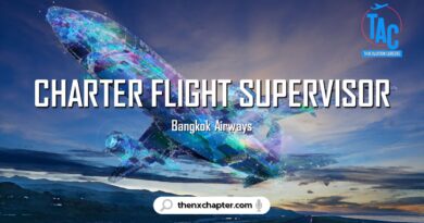สายการบิน Bangkok Airways เปิดรับสมัครพนักงานตำแหน่ง Charter Flight Supervisor ทำงานที่สำนักงานใหญ่ ขอ TOEIC 550 คะแนนขึ้นไป