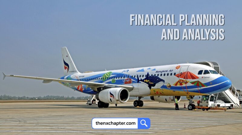 สายการบิน Bangkok Airways เปิดรับสมัครพนักงานตำแหน่ง Financial Planning and Analysis Manager ทำงานที่สำนักงานใหญ่ ถนนวิภาวดี ขอ TOEIC 550 คะแนนขึ้นไป