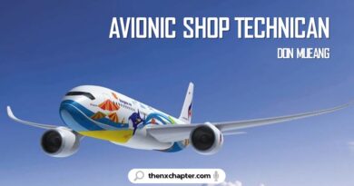 งานสายการบิน มาใหม่ สายการบิน Bangkok Airways เปิดรับสมัครตำแหน่ง Avionic Shop Technician ทำงานที่ดอนเมือง ขอ TOEIC 350 คะแนนขึ้นไป