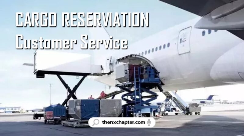 งานสายการบิน งาน Logistics มาใหม่ บริษัท Group Aviation Services ตัวแทนด้าน Cargo ของสายการบิน Xiamen Air, Thai Lion Air, Batik Air เปิดรับสมัครตำแหน่ง Cargo Reservation and Customer Service