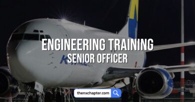 งานการบิน มาใหม่ สายการบิน K-Mile เปิดรับสมัครตำแหน่ง Engineering Training Senior Officer เงินเดือน 20,000-35,000 บาท