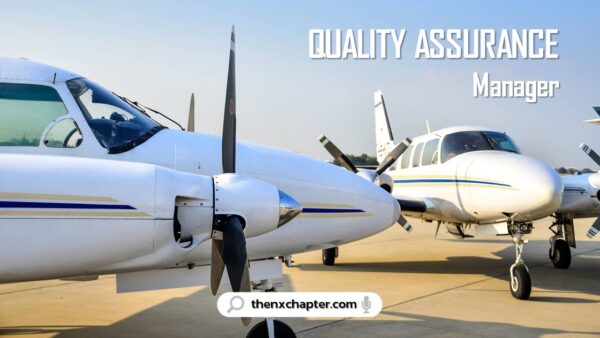 บริษัท Premium Airlines Flight Academy เปิดรับสมัครตำแหน่ง Quality Assurance Manager วุฒิป.ตรี มีความรู้เกี่ยวกับด้าน Quality System และมีประสบการณ์อย่างน้อย 2 ปีด้านการจัดการคุณภาพ