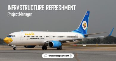 งานสายการบิน มาใหม่ สายการบิน Nok Air เปิดรับสมัครตำแหน่ง Infrastructure Refreshment Project Manager