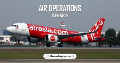 งานสายการบิน มาใหม่ สายการบิน Thai AirAsia เปิดรับสมัครตำแหน่ง Air Operations Supervisor