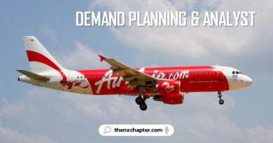 งานสายการบิน มาใหม่ สายการบิน Thai AirAsia เปิดรับสมัครตำแหน่ง Demand Planning & Analyst