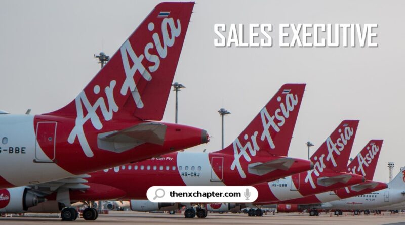 งานสายการบิน มาใหม่ สายการบิน Thai AirAsia เปิดรับสมัครตำแหน่ง Sales Executive