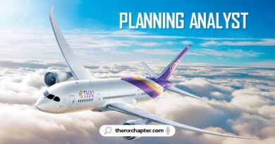 งานสายการบิน มาใหม่ Thai Airways การบินไทย เปิดรับสมัครตำแหน่ง Planning Analyst ใช้ TOEIC 500 คะแนนขึ้นไป ปิดรับสมัคร 13 กรกฎาคมนี้
