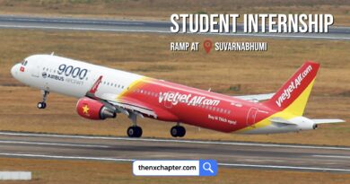 งานสายการบิน มาใหม่ สายการบิน Thai Vietjet เปิดรับสมัครนักศึกษาฝึกงานประจำลานจอด (Ramp) ที่สนามบินสุวรรณภูมิ