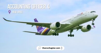 งานสายการบิน มาใหม่ การบินไทย เปิดรับสมัครตำแหน่ง Accounting Officer 4 ที่สำนักงานใหญ่ สังกัดกลุ่มงานบัญชีลูกหนี้ จำนวน  2 อัตรา ปิดรับสมัคร 14 กันยายน 2566