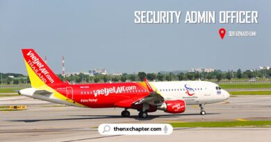 งานสายการบิน มาใหม่ สายการบิน Thai Vietjet เปิดรับสมัครตำแหน่ง Security Administration Officer ทำงานที่สนามบินสุวรรณภูมิ